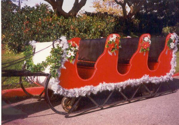 Transportation HorseDrawnSantaSleigh - Transportation