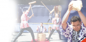 mochi 350x232 - Taiko Drummers